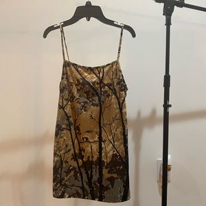 BCBG Maxazria Collection Brown Tank Top Size Small